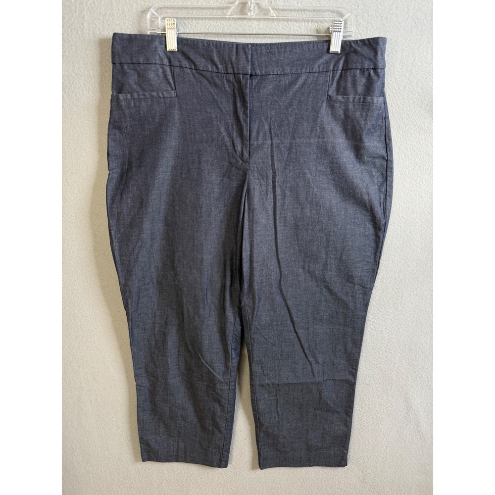 Ann Taylor Factory Pants Women's 16 Cropped Pants Career Casual